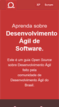 Mobile Screenshot of desenvolvimentoagil.com.br